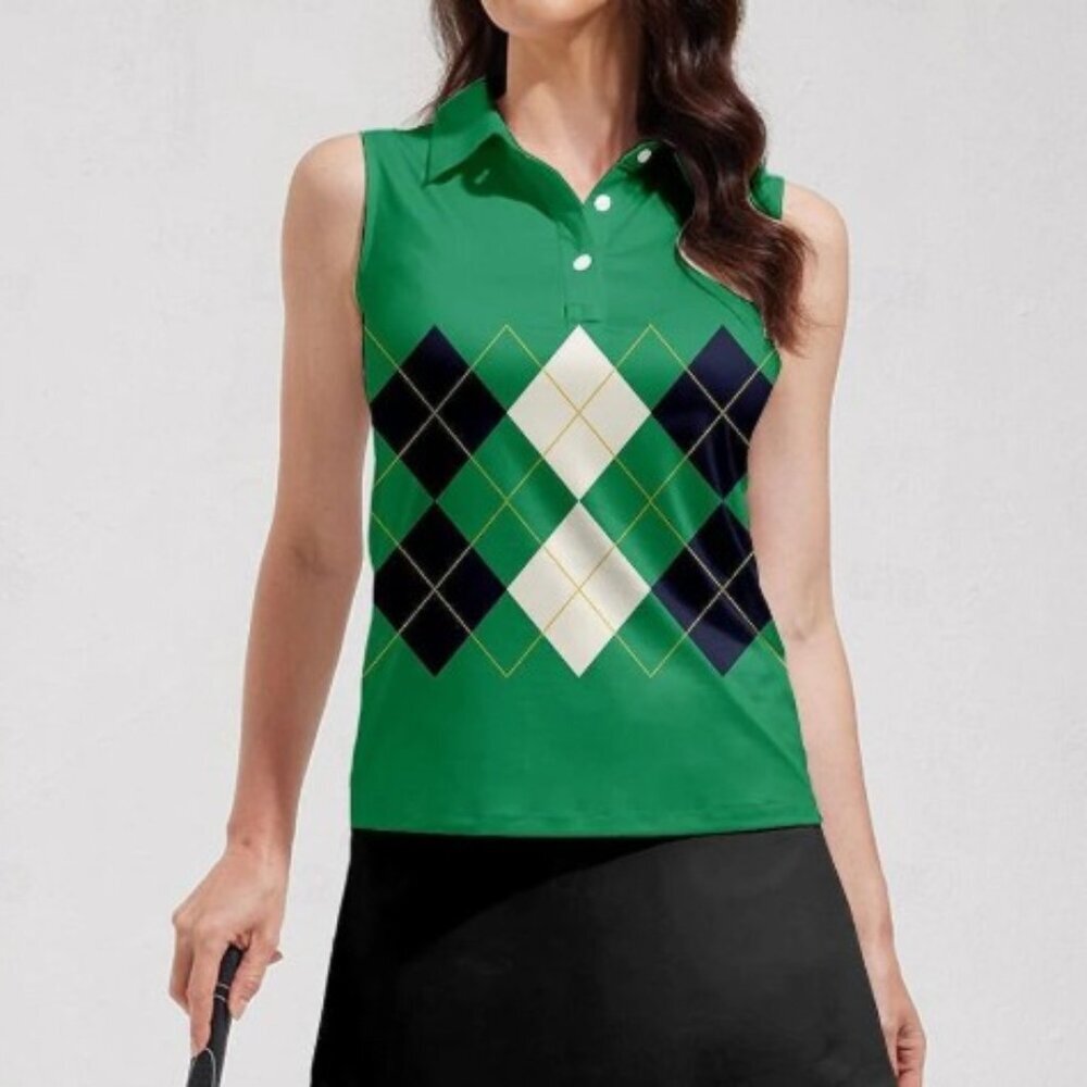 Acegolfs Not So Classic Polo Top UPF50+, X Large - Picture 5 of 8